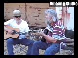 Guitar Merle Haggard and Terry Lee Hardesty at Merle's Ranch AUG 21 2010 08 31AM Small.gif